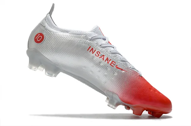 Nike Sapatos de futebol dourados pretos com overlay metálico de malha base para solo firme 10
