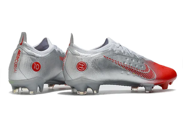Nike Sapatos de futebol dourados pretos com overlay metálico de malha base para solo firme 14