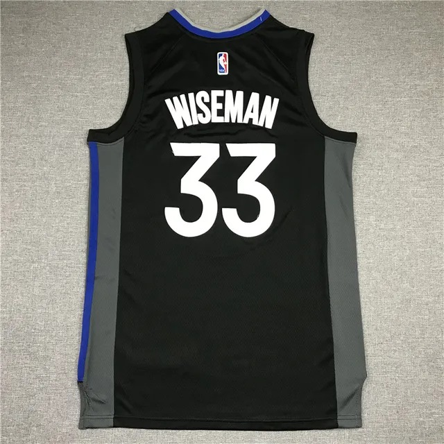 Nike Golden State Warriors 'The TOWN' Noir Gris Bleu Maillot 2