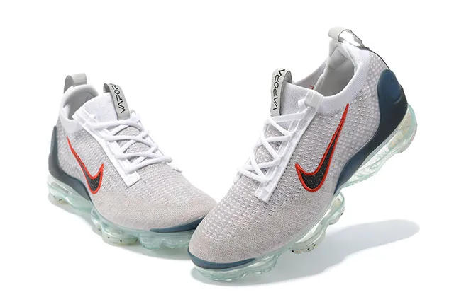 Nike Gray Blue Knit Upper Visible Air Cushioning Lifestyle Sneakers 11