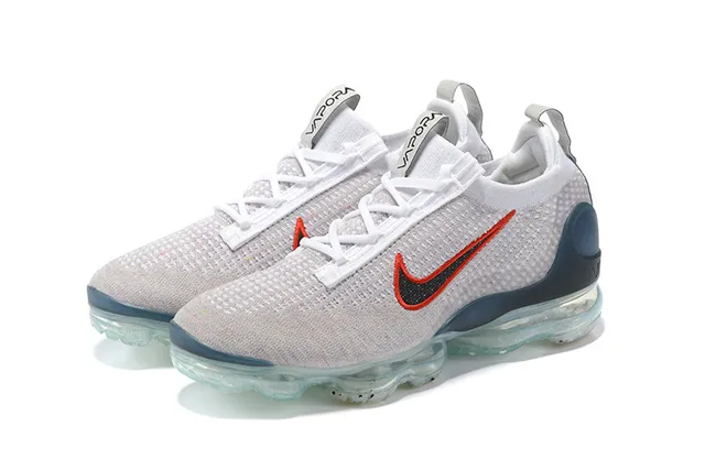 Nike Gray Blue Knit Upper Visible Air Cushioning Lifestyle Sneakers 15