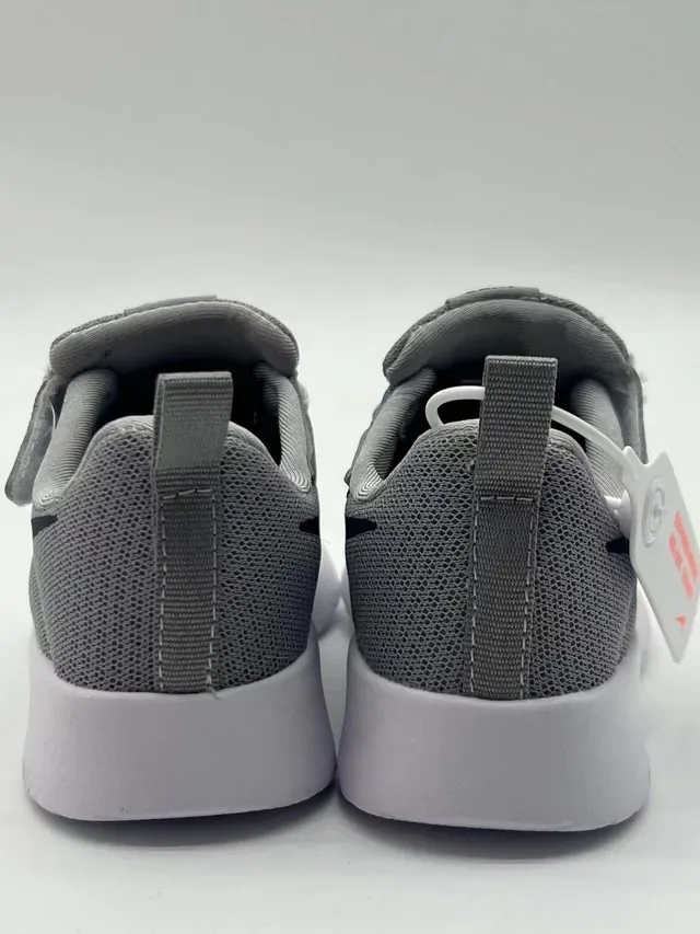 Nike Gray Blue Mesh Upper Synthetic Overlays Lifestyle Sneakers 22