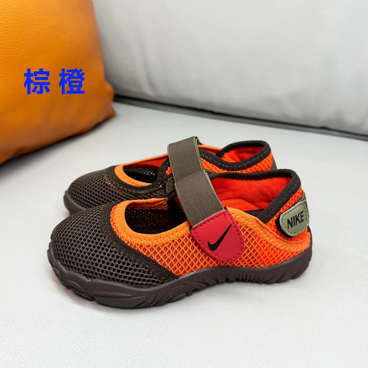 Nike Verde Preto Malha Superior Tirante Velcro Único Mary Jane Sapatos 7