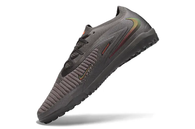 Nike Gripknit Turf Dark Gray Orange Turf Zapatos de fútbol 3