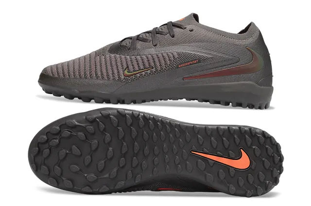 Nike Gripknit Turf Dark Gray Orange Turf Zapatos de fútbol 6