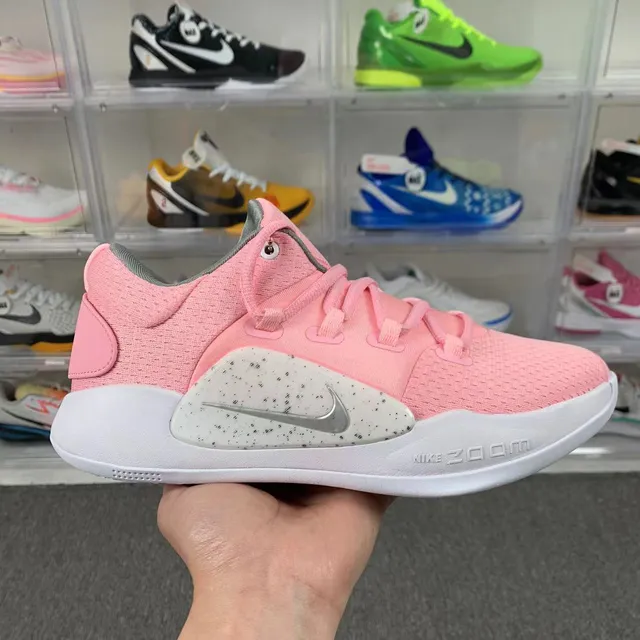 Nike Hyperdunk Pink White Low-Top Basketball Shoes 3