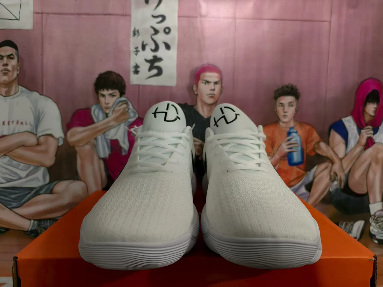 Nike Hyperdunk White Black Low-Top Silhueta Tricô Superior Tênis de Basquete 3