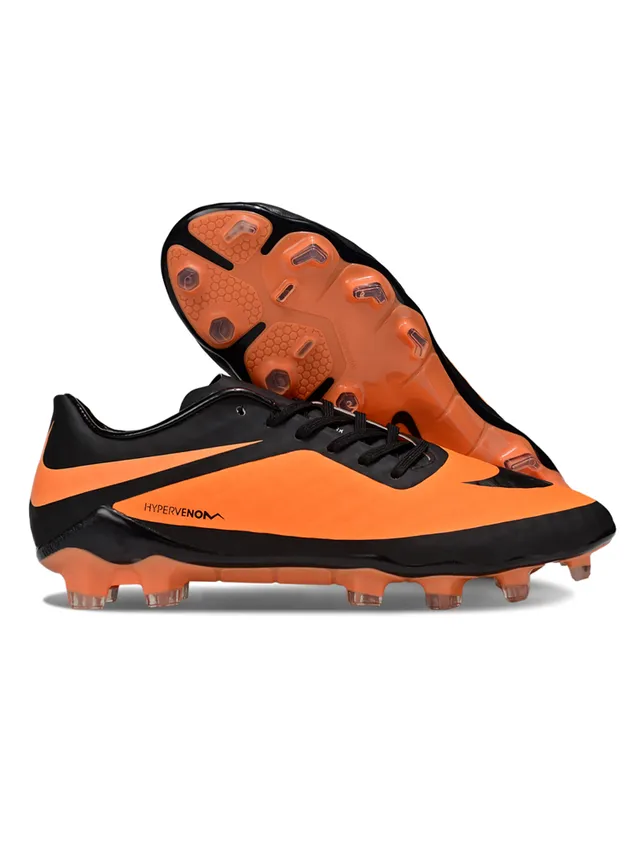 Nike HyperVenom Blanc Bleu Bas Lacets Synthétique Texturé Supérieur Terrain Ferme Chaussures de Football 9
