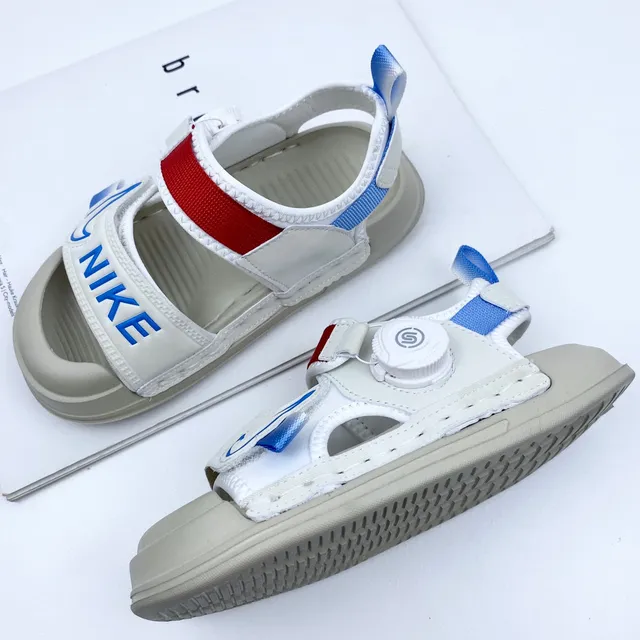 Nike Kids Multi-Strap Rotary Dial Casual Sandals 3