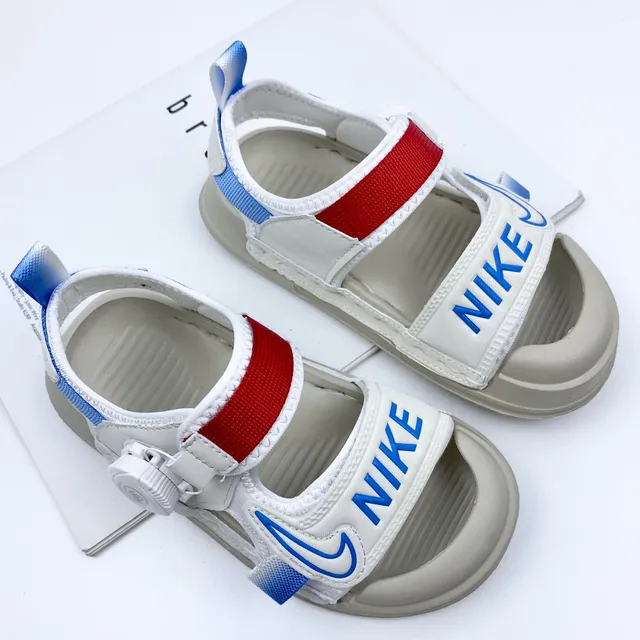 Nike Kids Multi-Strap Rotary Dial Casual Sandals 7
