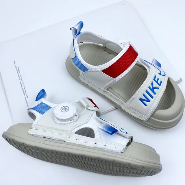 Nike Kids Multi-Strap Rotary Dial Casual Sandals 8