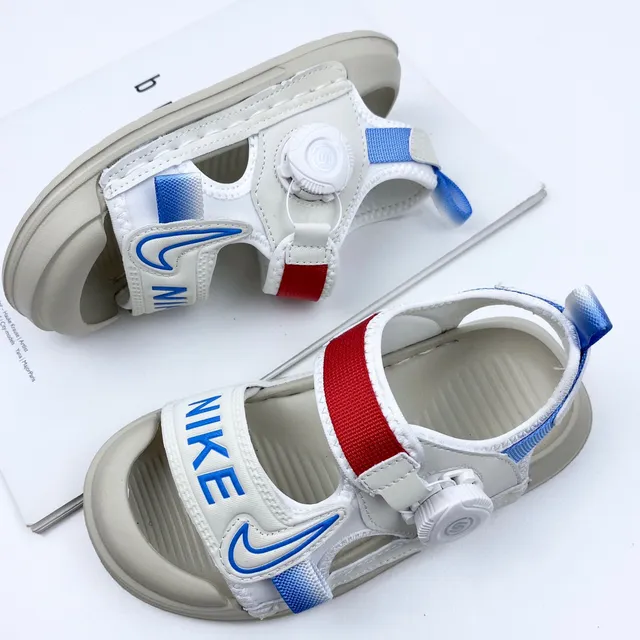 Nike Kids Multi-Strap Rotary Dial Casual Sandals 10