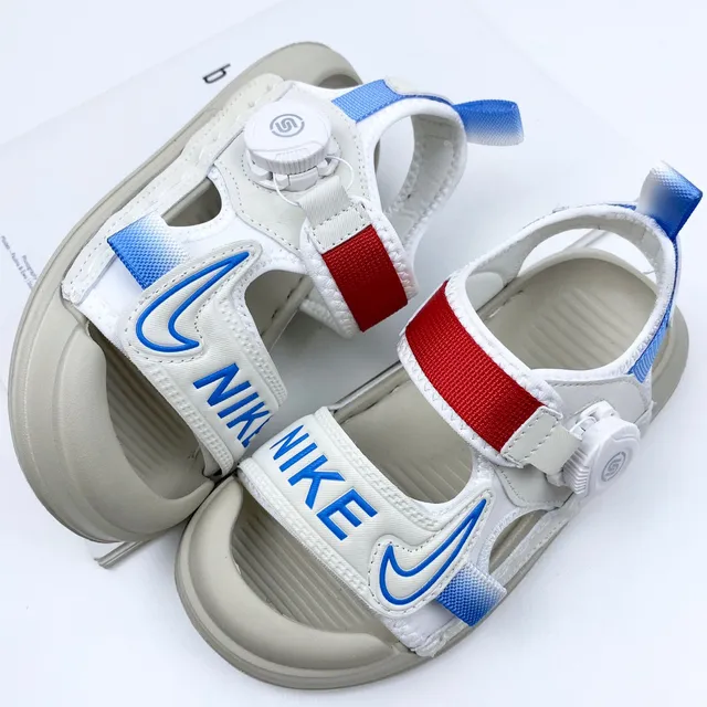 Nike Kids Multi-Strap Rotary Dial Casual Sandals 11