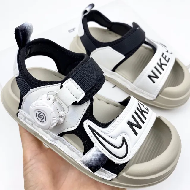 Nike Kids Multi-Strap Rotary Dial Casual Sandals 22