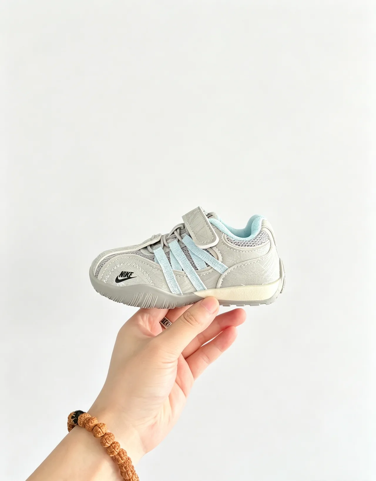 Nike Kids Velcro Strap Lifestyle Sneakers 6