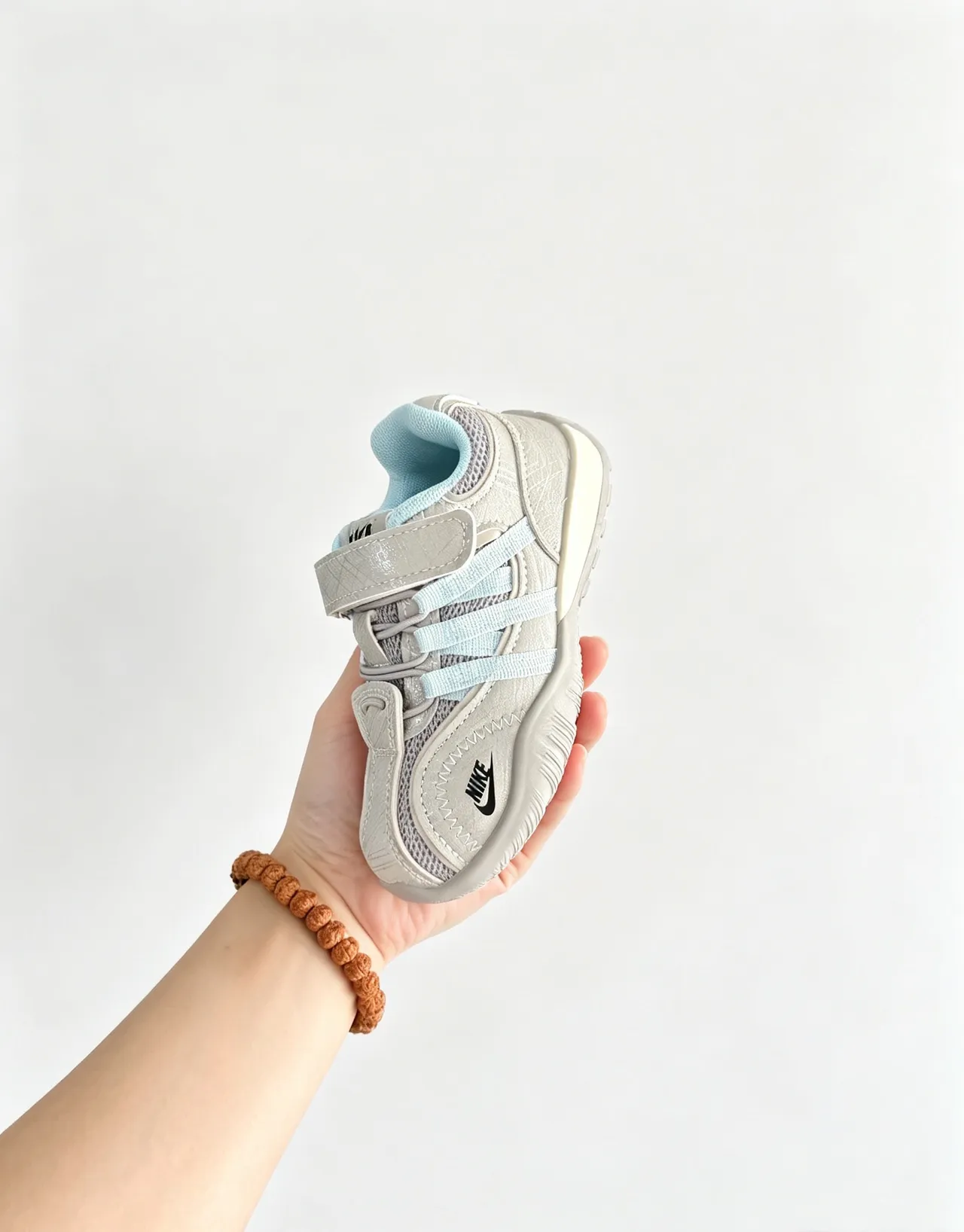 Nike Kids Velcro Strap Lifestyle Sneakers 9