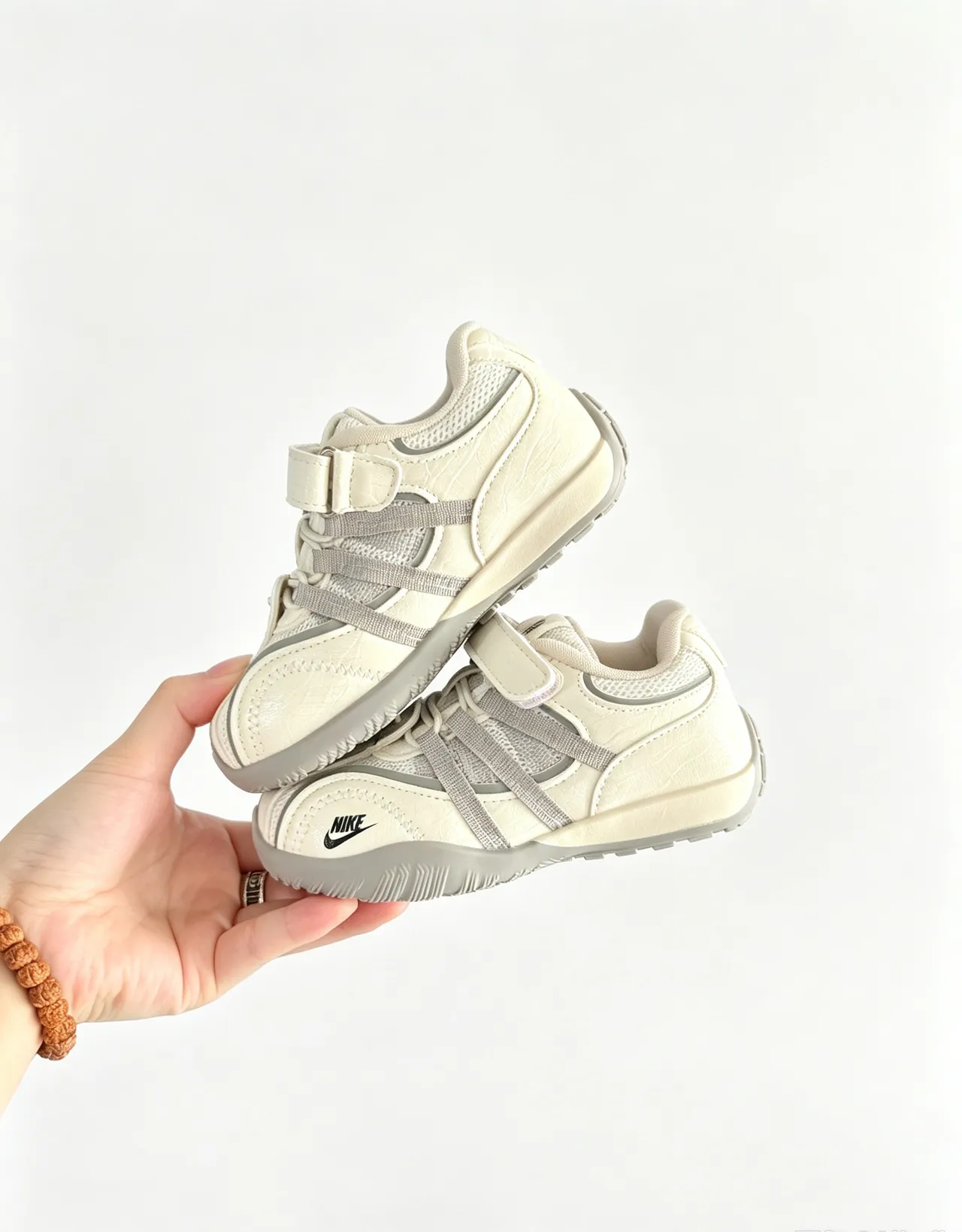 Nike Kids Velcro Strap Lifestyle Sneakers 20