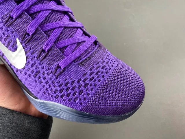 Nike Kobe Basketball Shoe Purple Black Silver Basketball Shoes 2