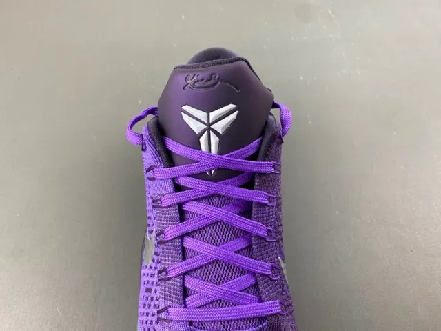 Nike Kobe Basketball Shoe Purple Black Silver Basketball Shoes 6