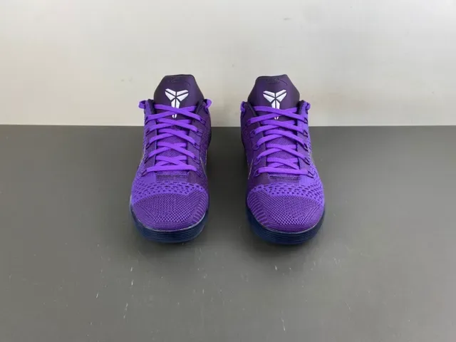 Nike Kobe Basketball Shoe Purple Black Silver Basketball Shoes 11