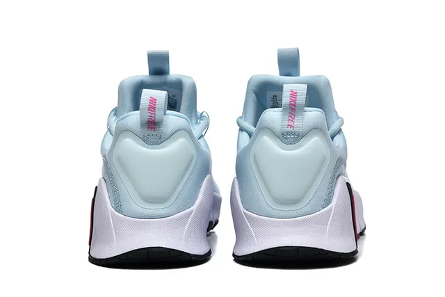 Nike Light Blue and White Lifestyle Sneakers 4