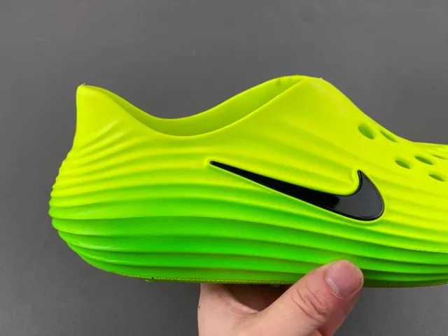 Nike Mayfly Run Neón Verde Lima Espuma Moldeada Zueco 3