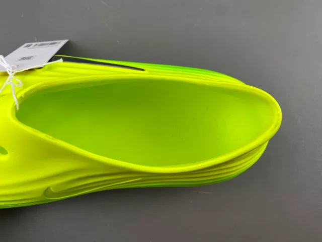 Nike Mayfly Run Neón Verde Lima Espuma Moldeada Zueco 6