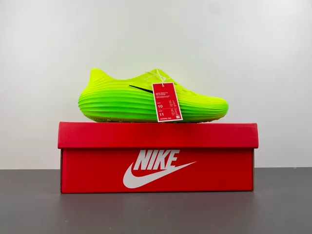 Nike Mayfly Run Neón Verde Lima Espuma Moldeada Zueco 13