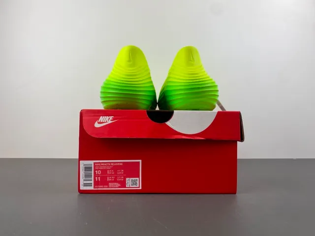 Nike Mayfly Run Neón Verde Lima Espuma Moldeada Zueco 15