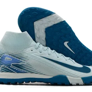 Nike Mercurial Superfly Turf Ice Blue Navy Turf Soccer Shoes