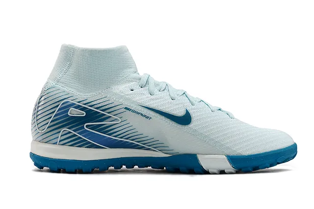 Nike Mercurial Superfly Turf Ice Blue Navy Turf Sapatos de futebol 5