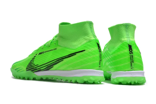 Nike Mercurial Superfly Turf Neon Green Black Turf Soccer Shoes 3