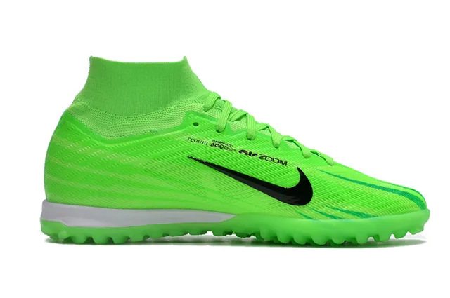 Nike Mercurial Superfly Turf Neon Green Black Turf Soccer Shoes 5