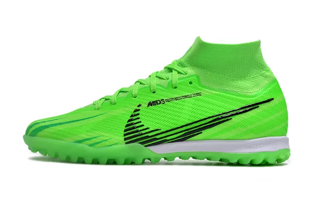 Nike Mercurial Superfly Turf Neon Green Black Turf Soccer Shoes 6