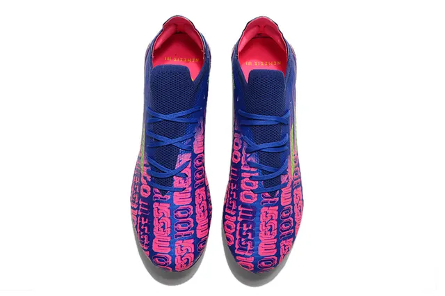 耐克 Mercurial Vapor Messi 100 蓝紫霓虹 硬地足球鞋 2