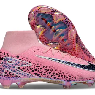 Nike Mercurial Vapor Pink Black Speckle Iridescent Firm-Ground Soccer Shoes