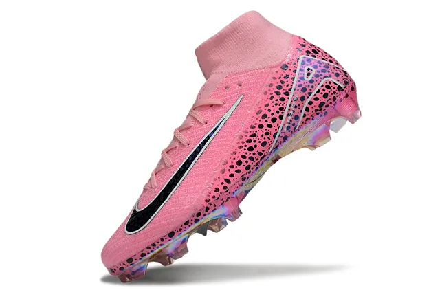 Nike Mercurial Vapor Pink Black Speckle Iridescent Firm-Ground Soccer Shoes 3