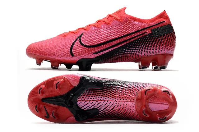 Nike Mercurial Vapor Dégradé rouge rose à crampons fermes chaussures de football 2