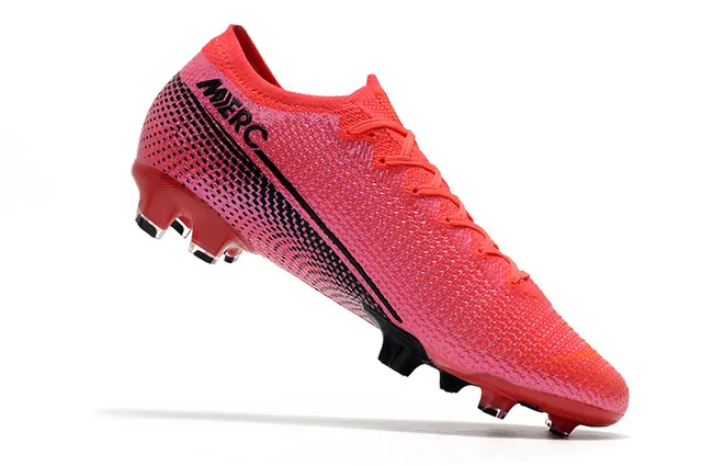 Nike Mercurial Vapor Dégradé rouge rose à crampons fermes chaussures de football 3