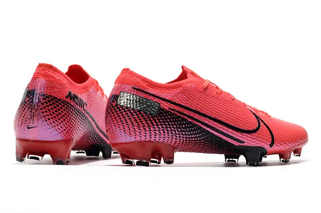 Nike Mercurial Vapor Dégradé rouge rose à crampons fermes chaussures de football 10