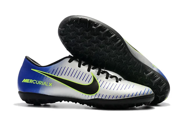 Nike Mercurial X Amarelo Vermelho de corte baixo Superior sintético Ribeteado Texturizado Antepié Grama Sapatos de futebol 13