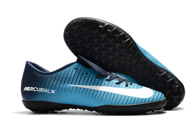 Nike Mercurial X Amarelo Vermelho de corte baixo Superior sintético Ribeteado Texturizado Antepié Grama Sapatos de futebol 16