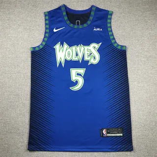 Nike Minnesota Timberwolves City Edition Blue Jersey