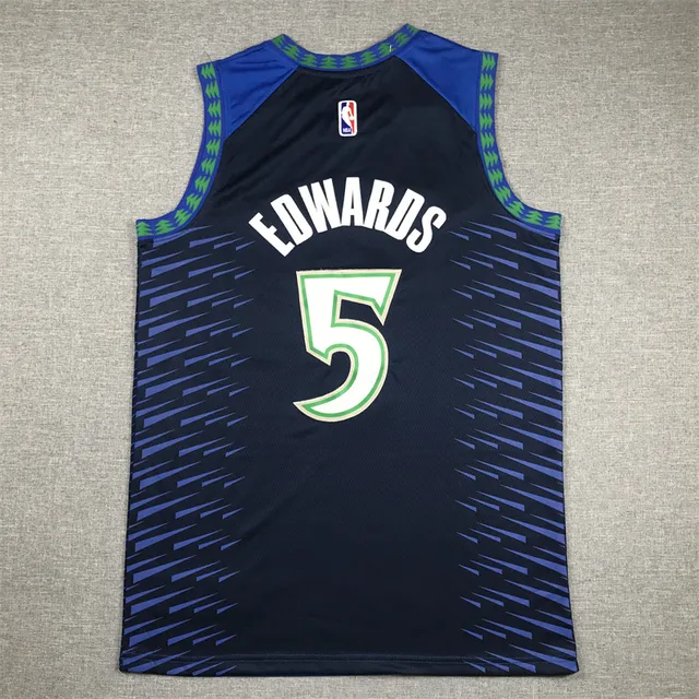 Camiseta City Edition Azul da Nike Minnesota Timberwolves 2