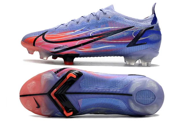 Nike Bottine Multicolore Low-Cut Speed Boot Unité de Semelle Translucide Ground Firm Chaussures de Football 9