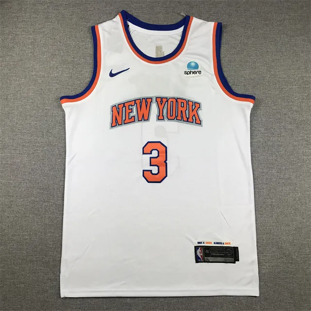 Nike New York Knicks Association Edition camiseta branca 3