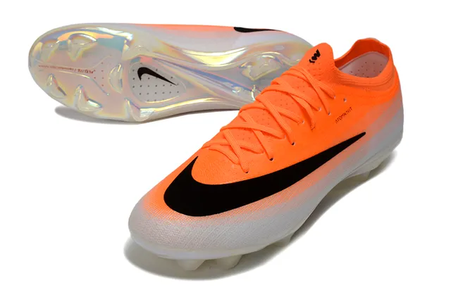 Nike Phantom GT Atomknit Orange Dégradé Chaussures de football terrain ferme 3