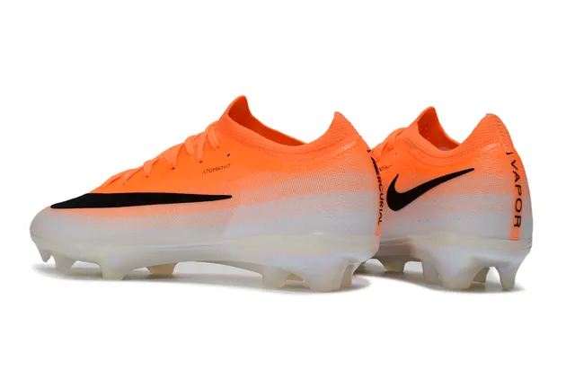 Nike Phantom GT Atomknit Orange Dégradé Chaussures de football terrain ferme 4