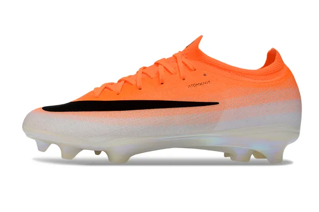 Nike Phantom GT Atomknit Orange Dégradé Chaussures de football terrain ferme 6