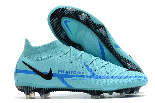 Nike Phantom GT কালো কমলা Firm-Ground ফুটবল জুতা 2